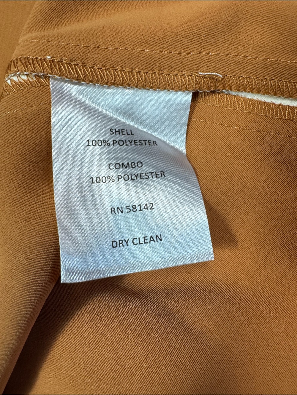 NWT New Luxely For Maggy London Gioia Dress In Copper/White Smoke Size 12 - Picture 8 of 8